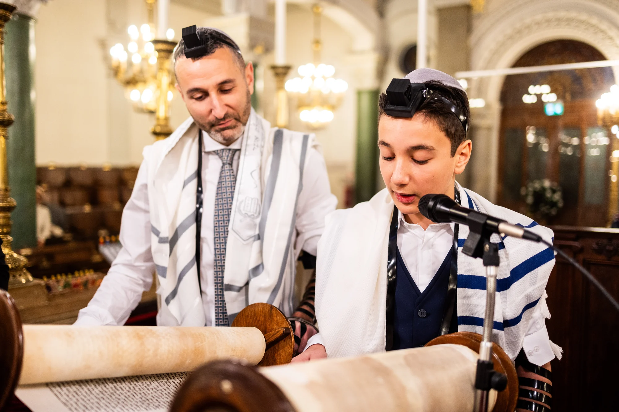 La lecture aux côtés de papa