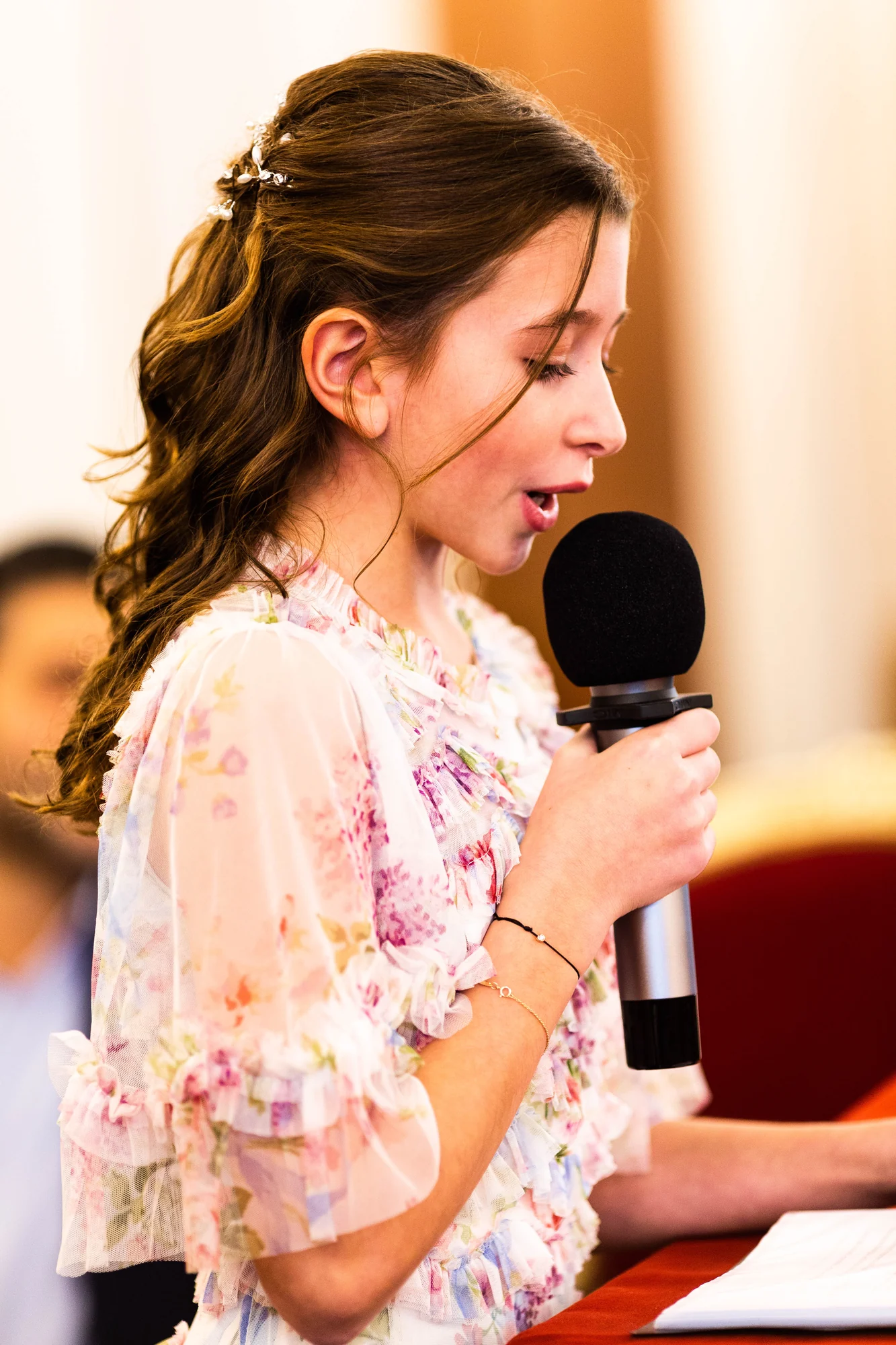 Le discours à la synagogue