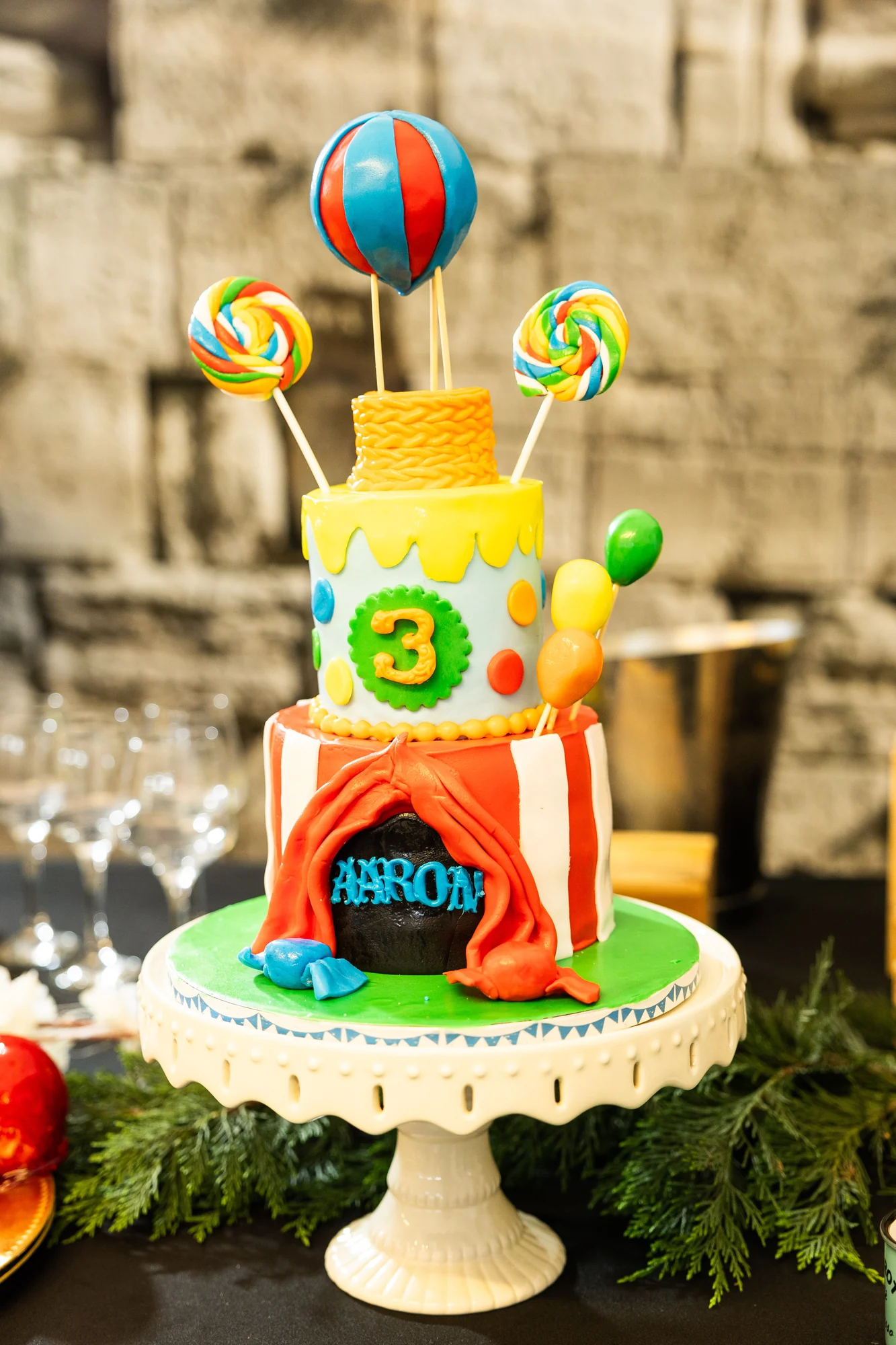 Le gâteau des trois ans