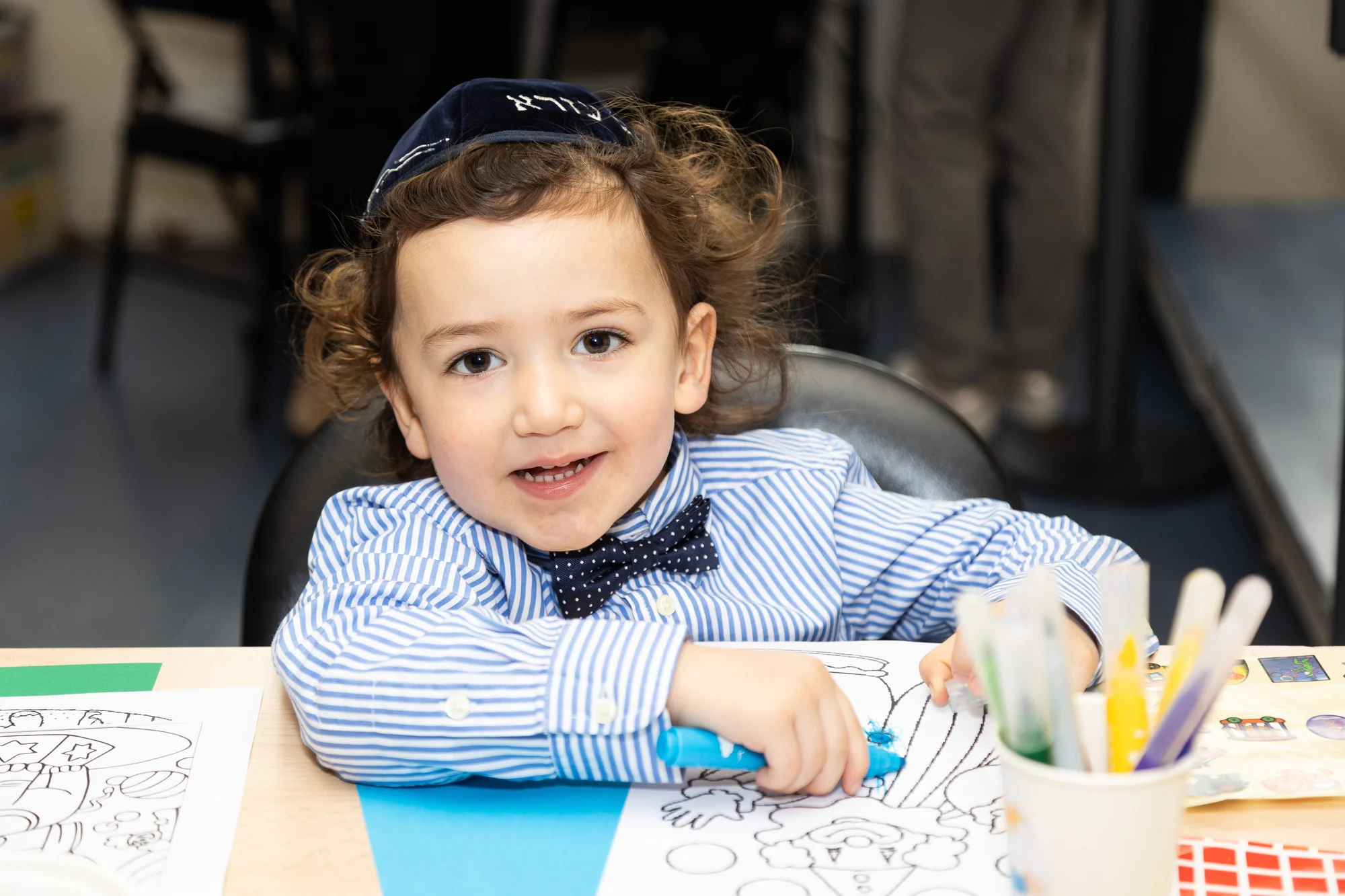 Le sourire, au coloriage