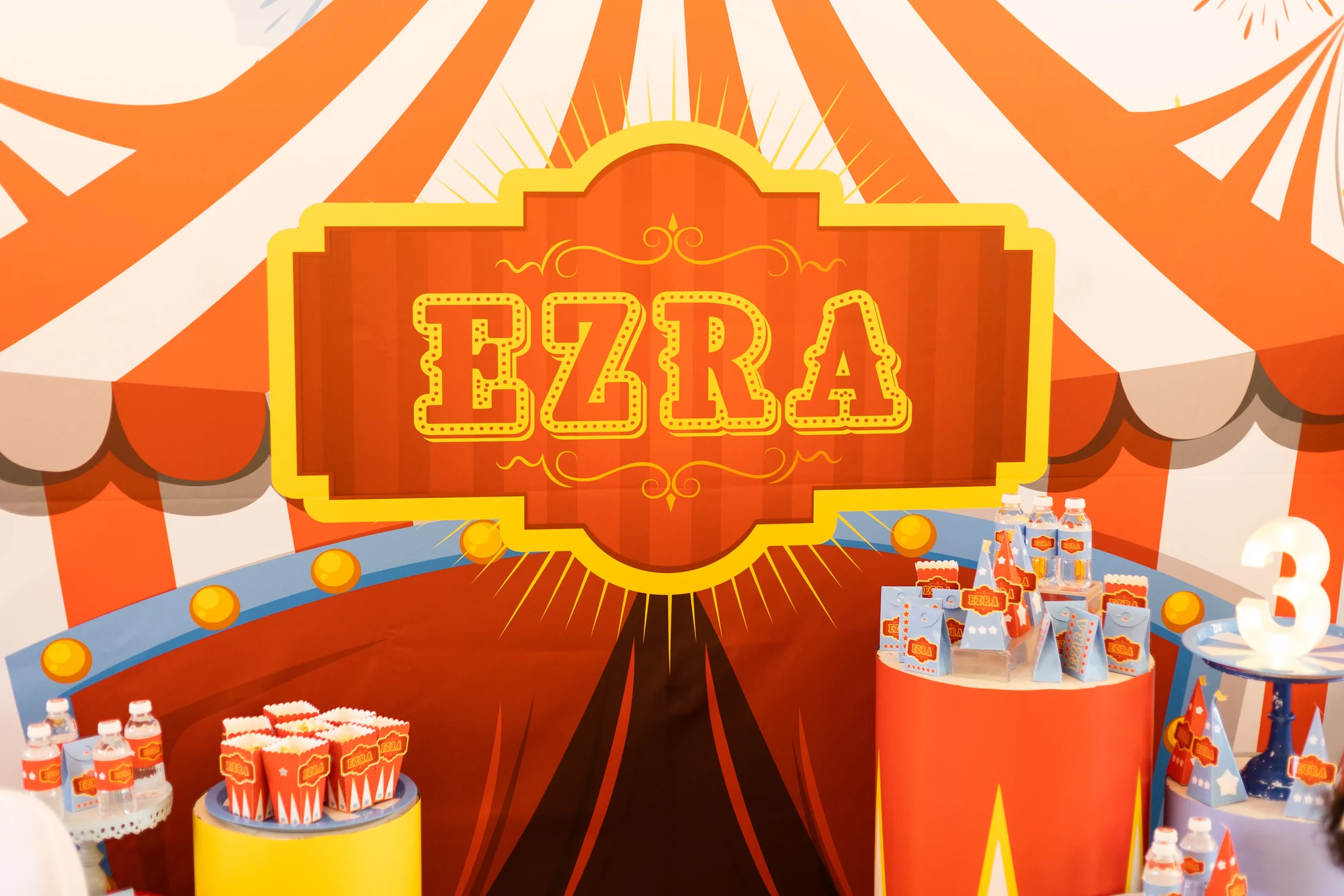 Le décor du cirque