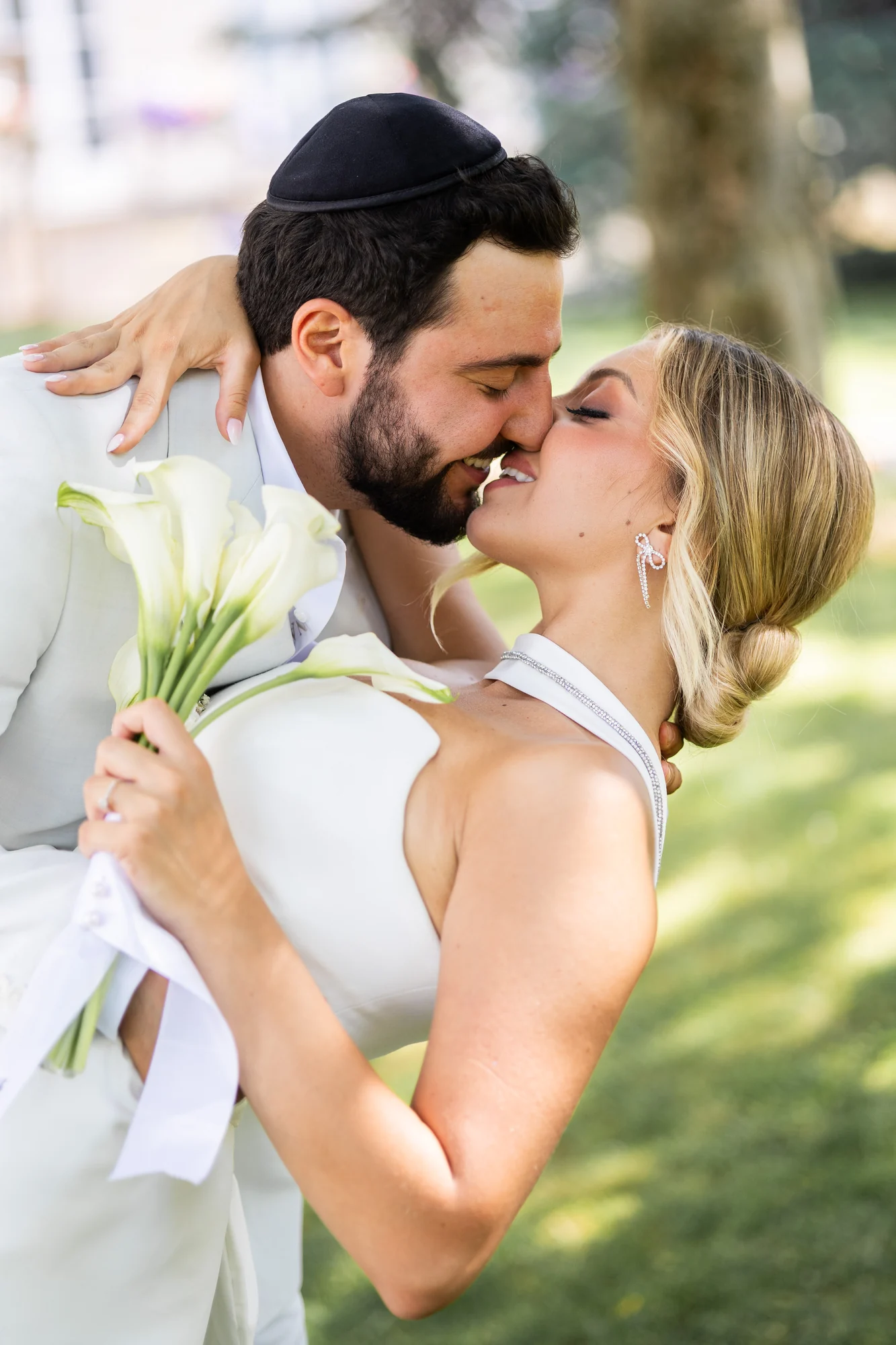 Le baiser au bouquet