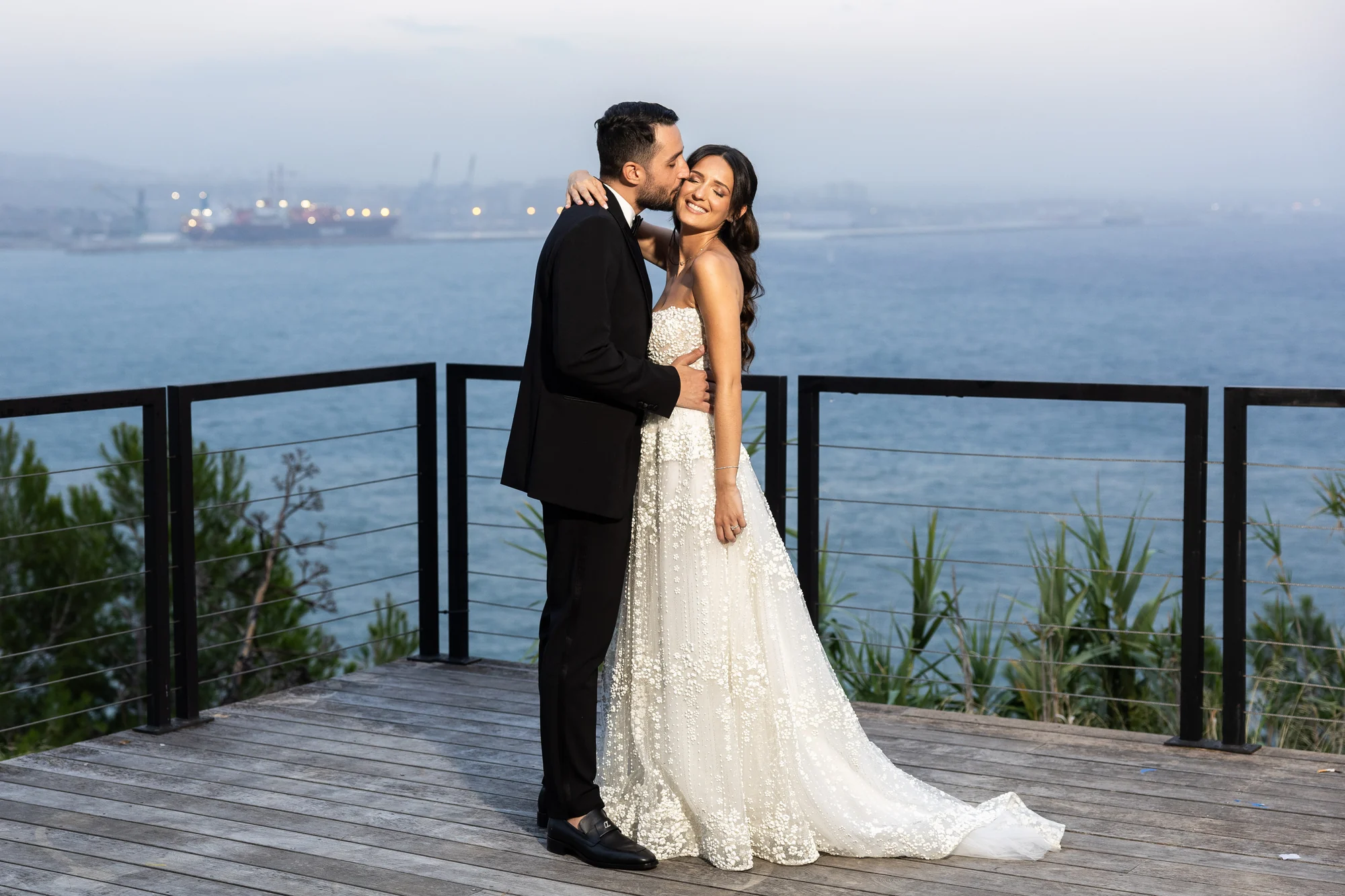 Mariage : face à la mer