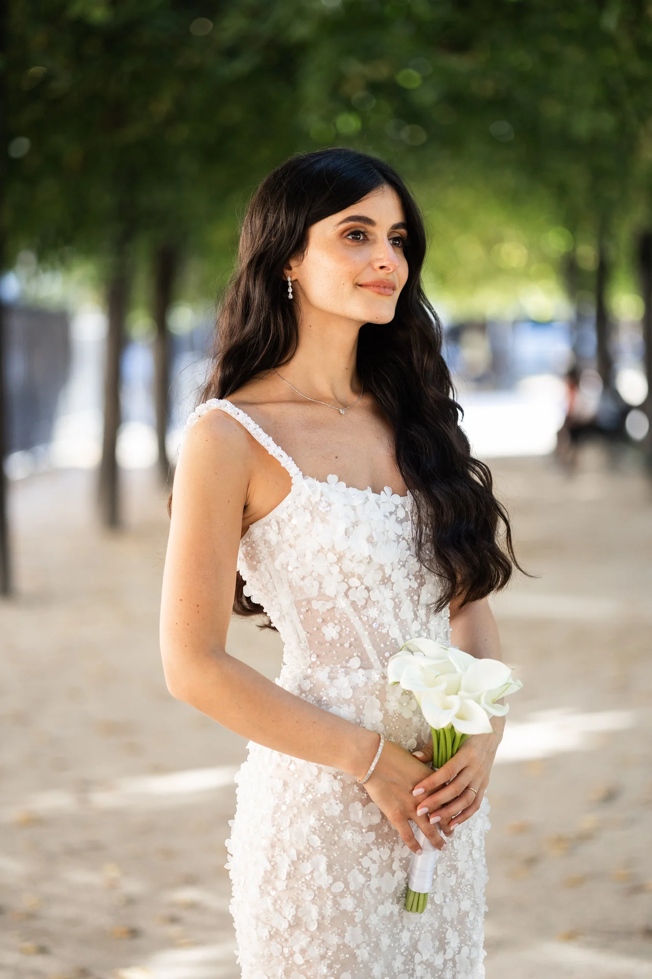 La mariée au bouquet