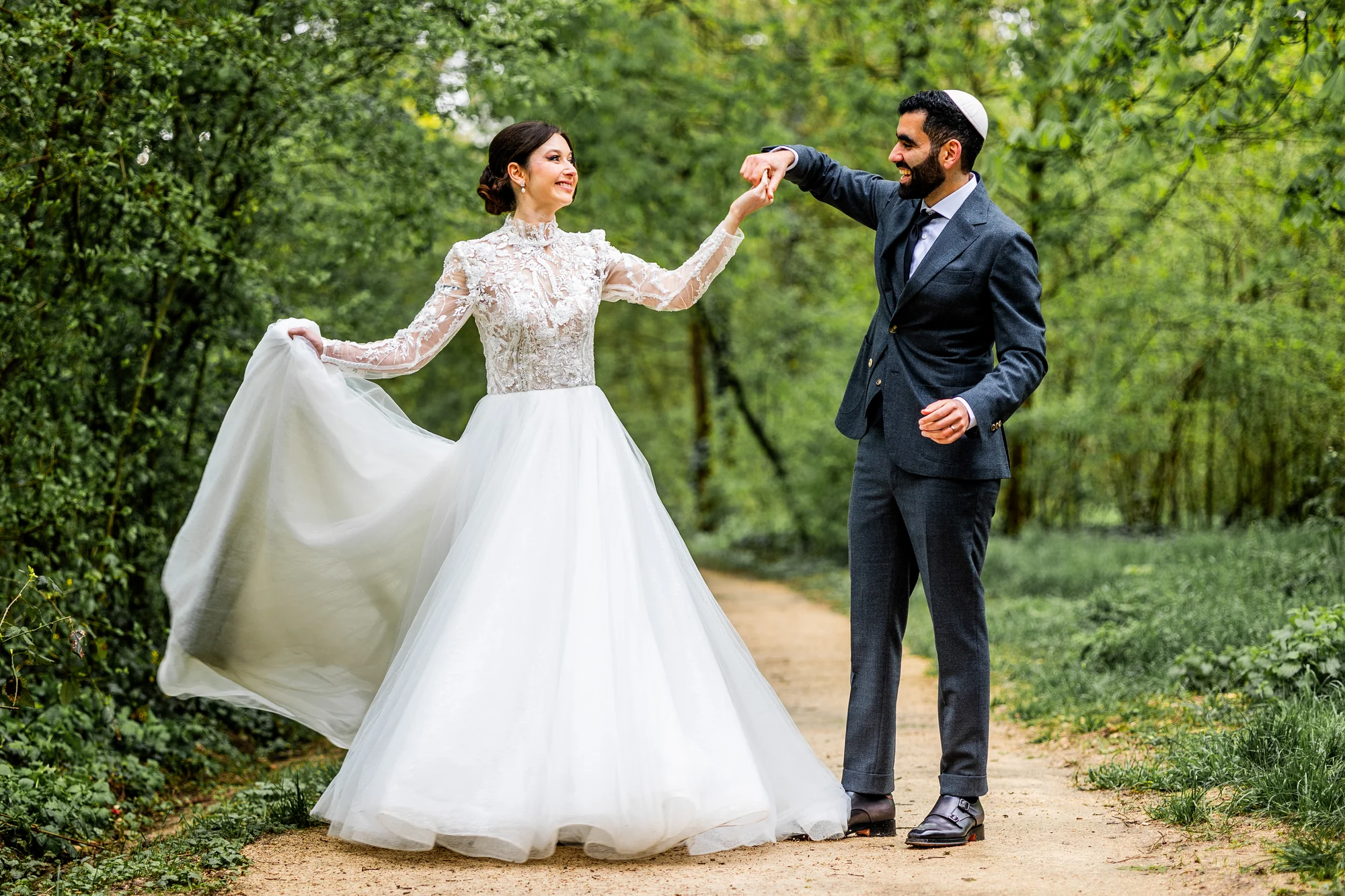 La danse sur le chemin