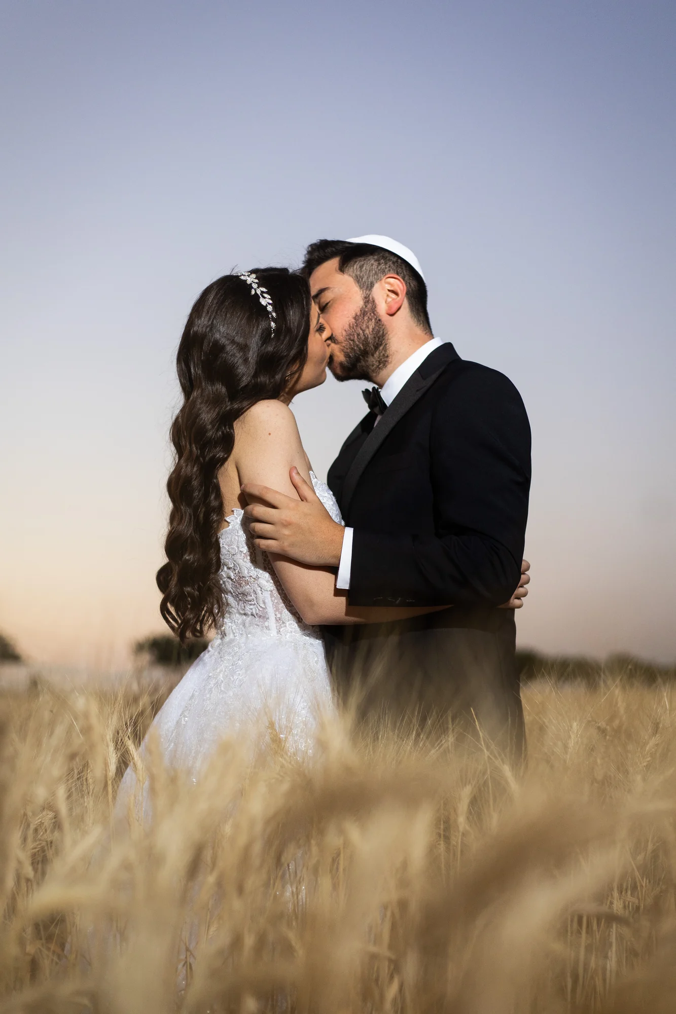 Le baiser dans les blés