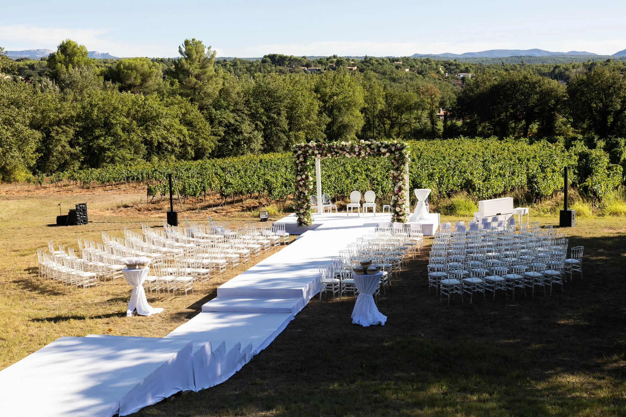 La houppa dans les vignes