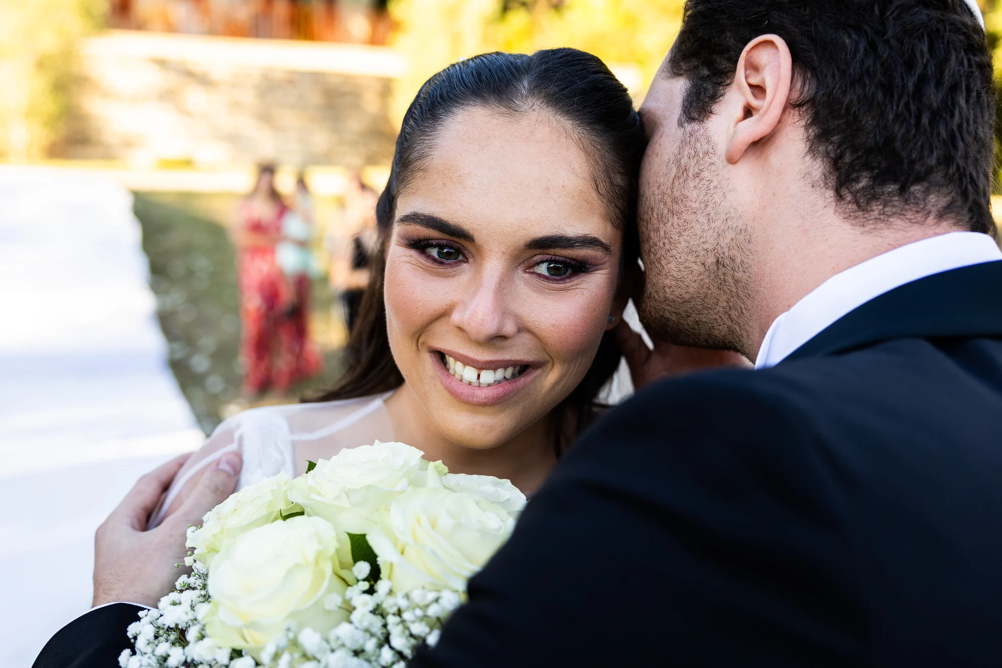 Le baiser sur la joue