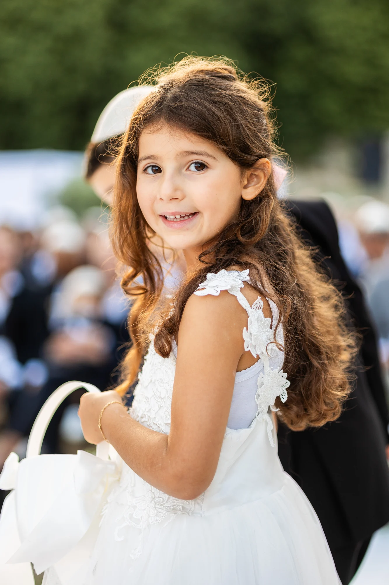 La petite demoiselle d'honneur