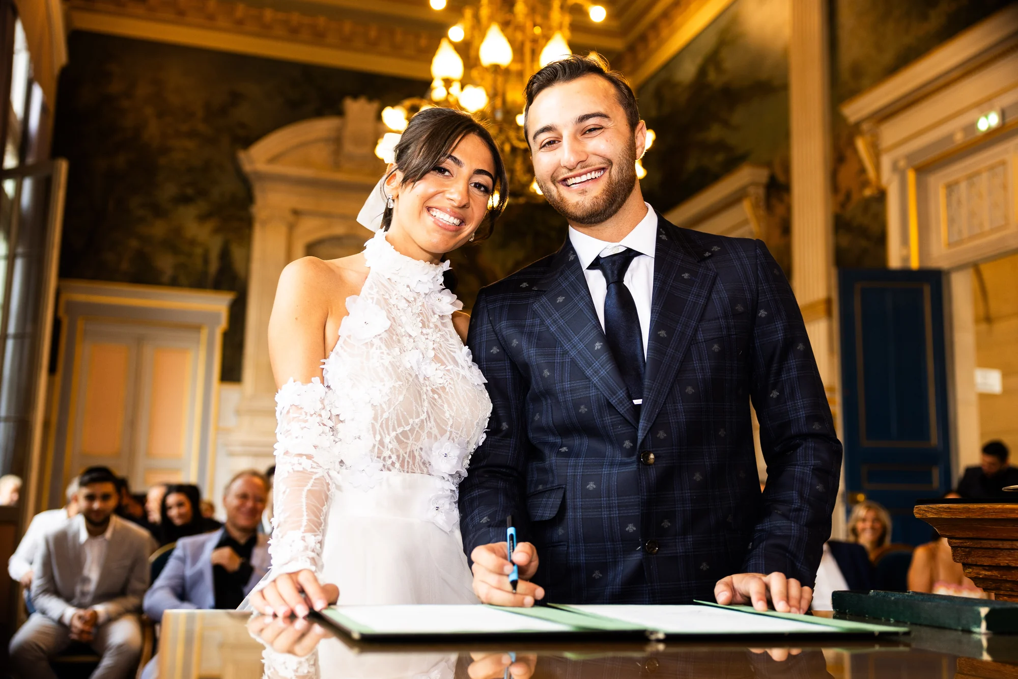 La signature du registre