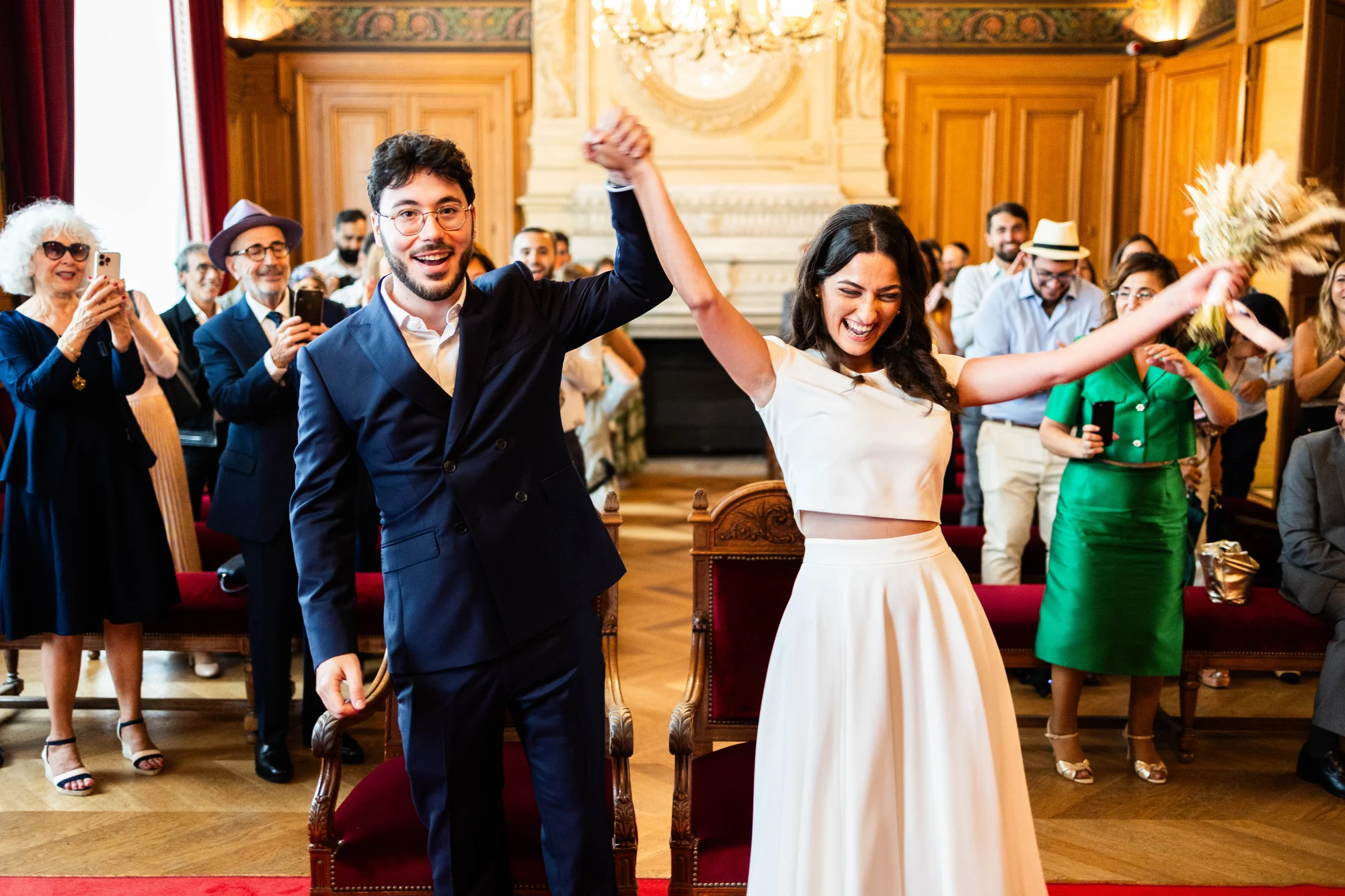La joie après le oui