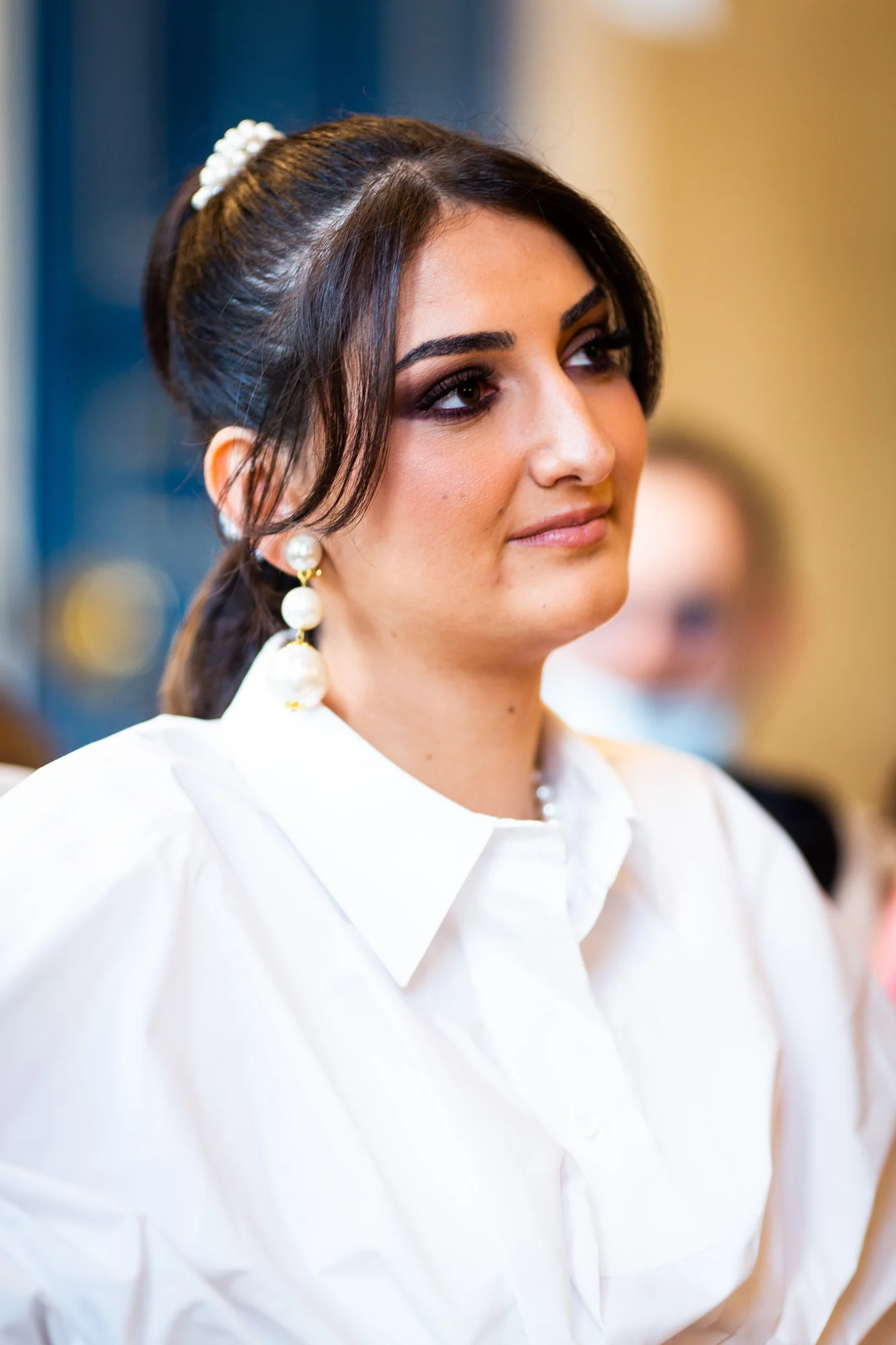 Le regard de la mariée
