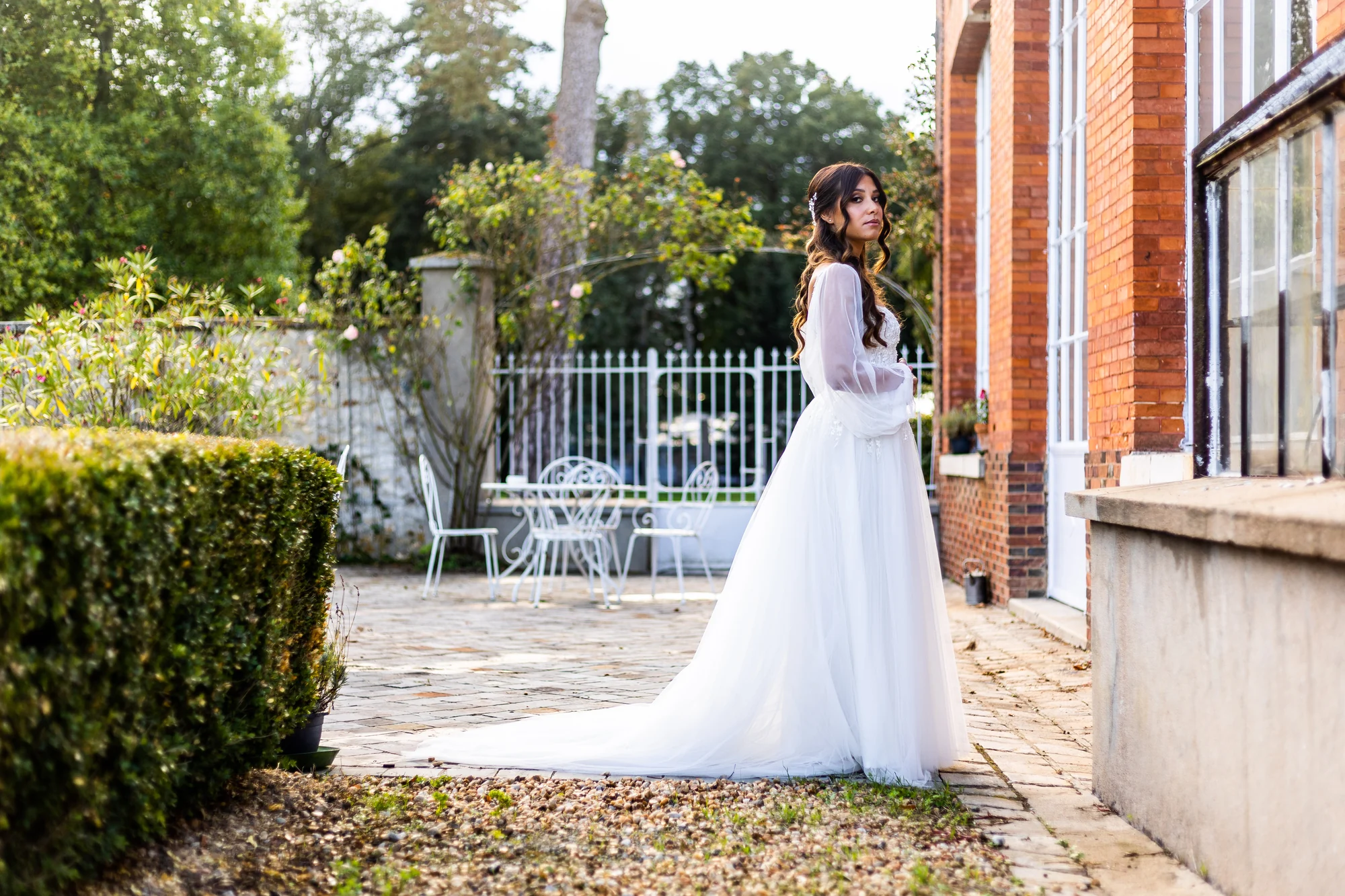 La robe dans le jardin