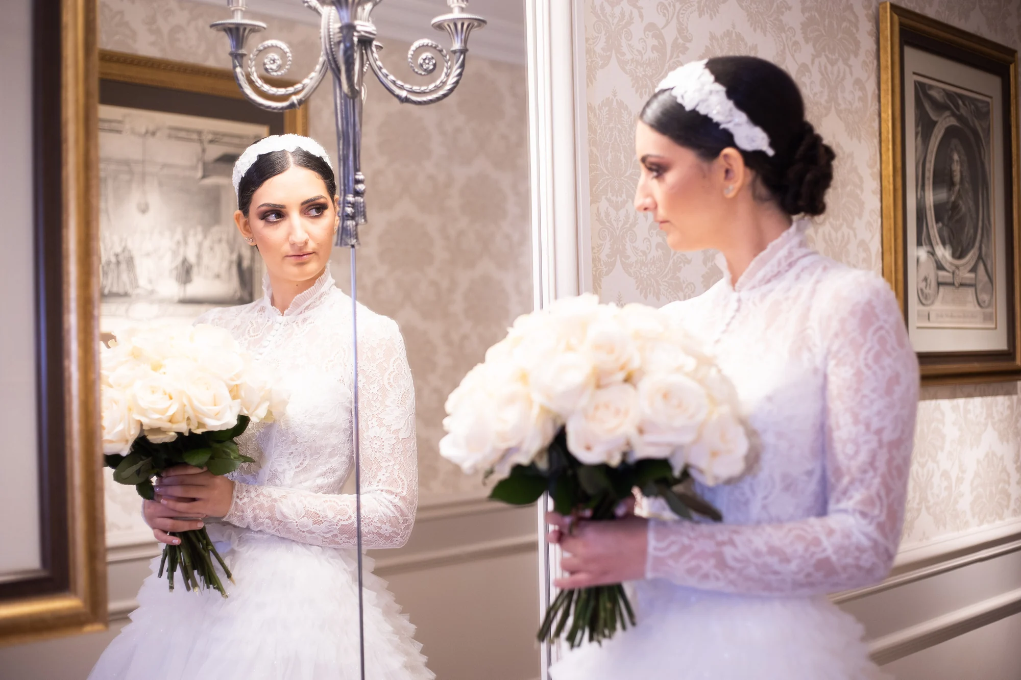 Le reflet dans le miroir