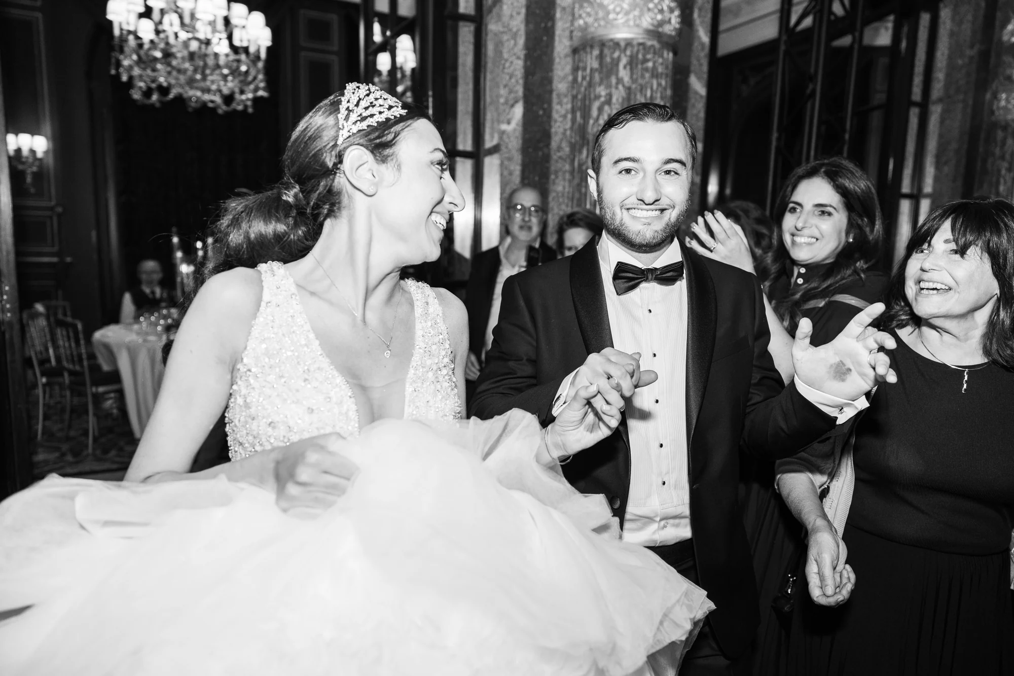 La danse, en noir et blanc