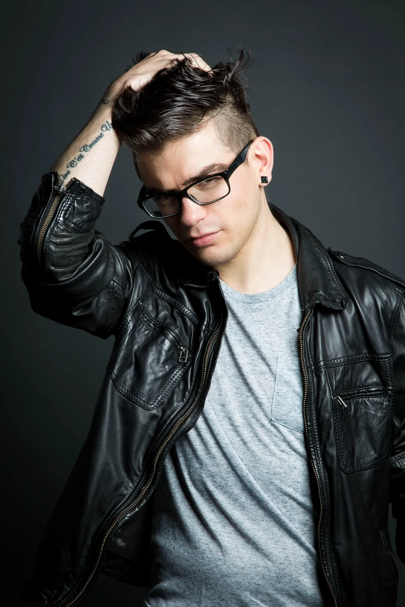 Portrait en studio