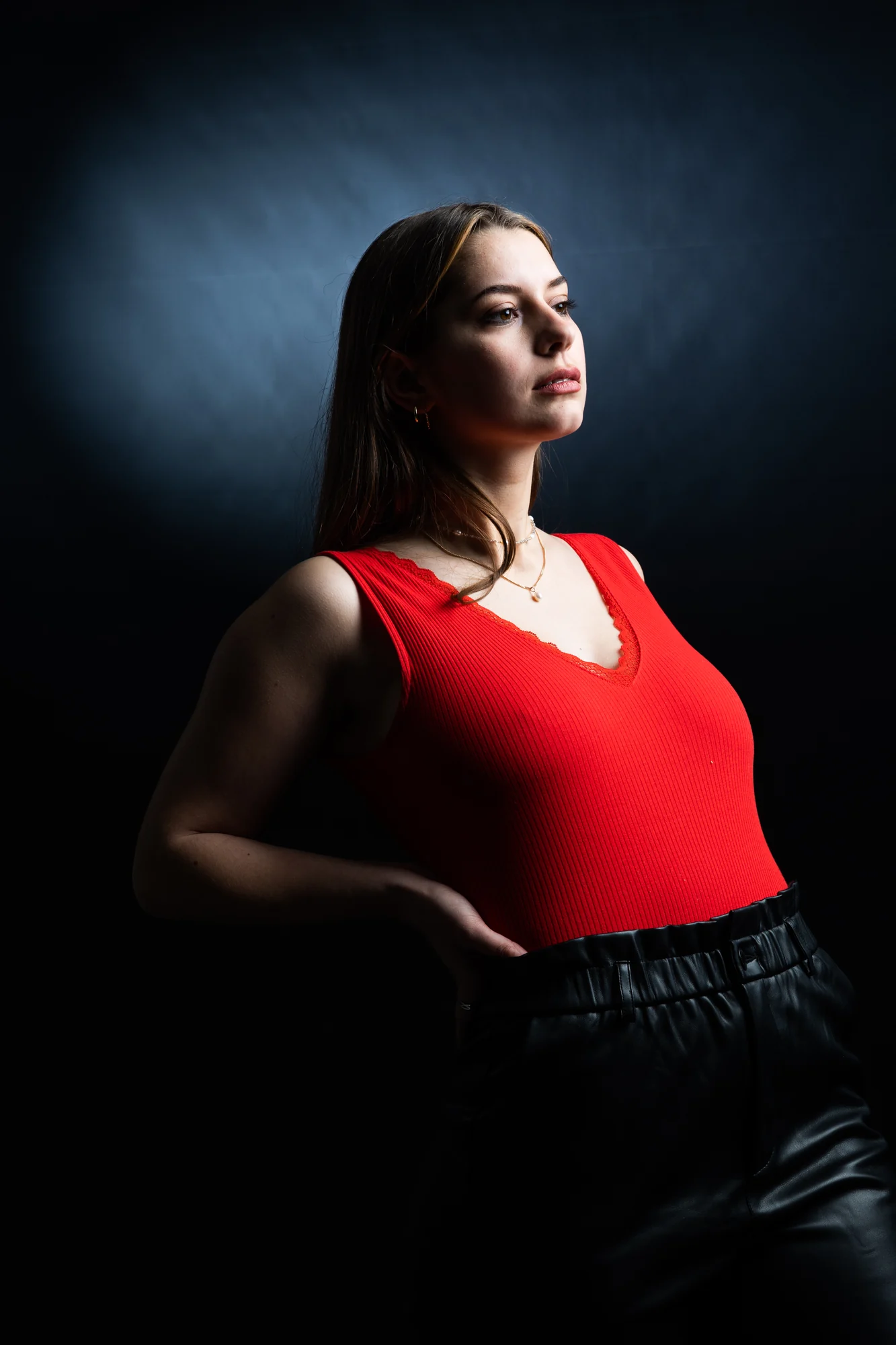 Portrait en studio
