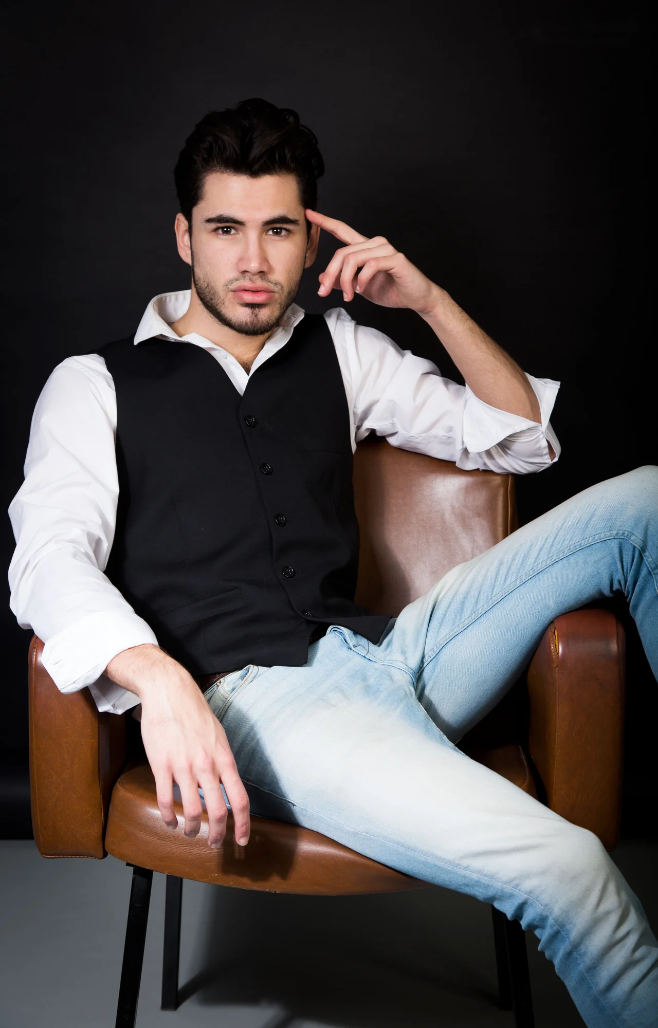 Portrait en studio