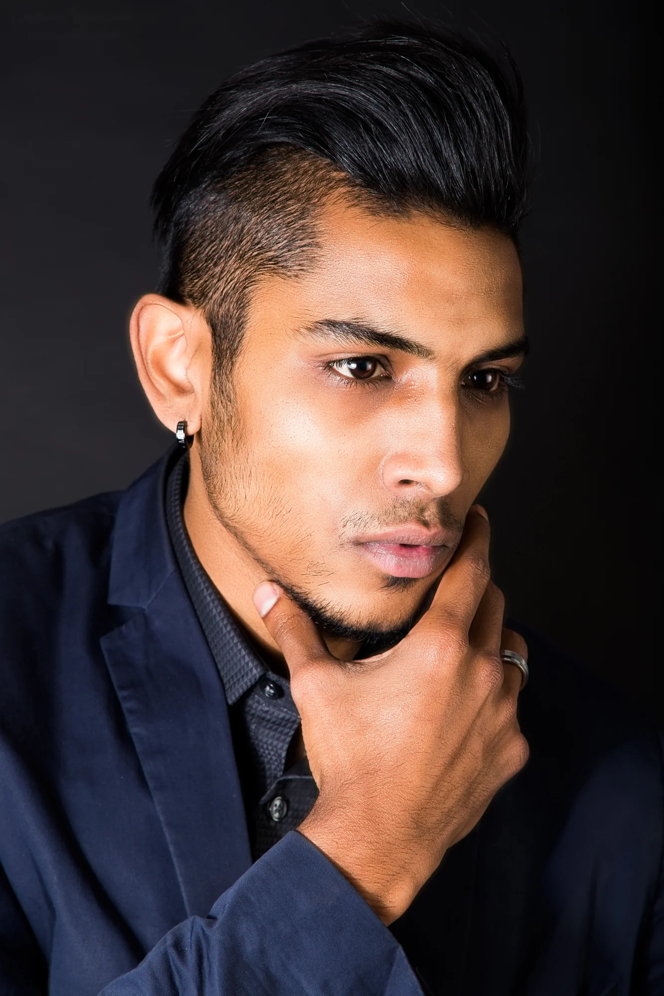 Portrait en studio