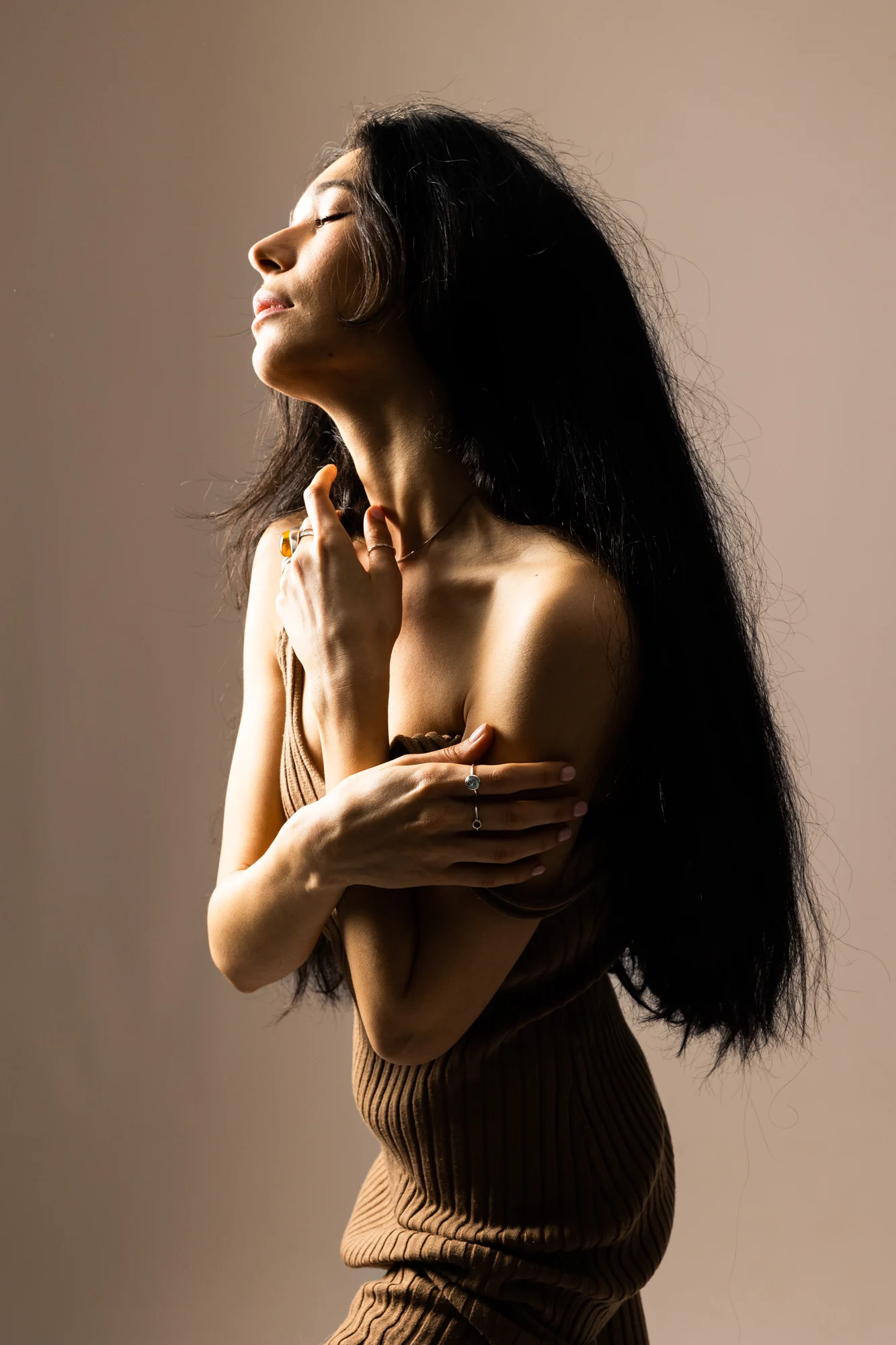 Portrait en studio