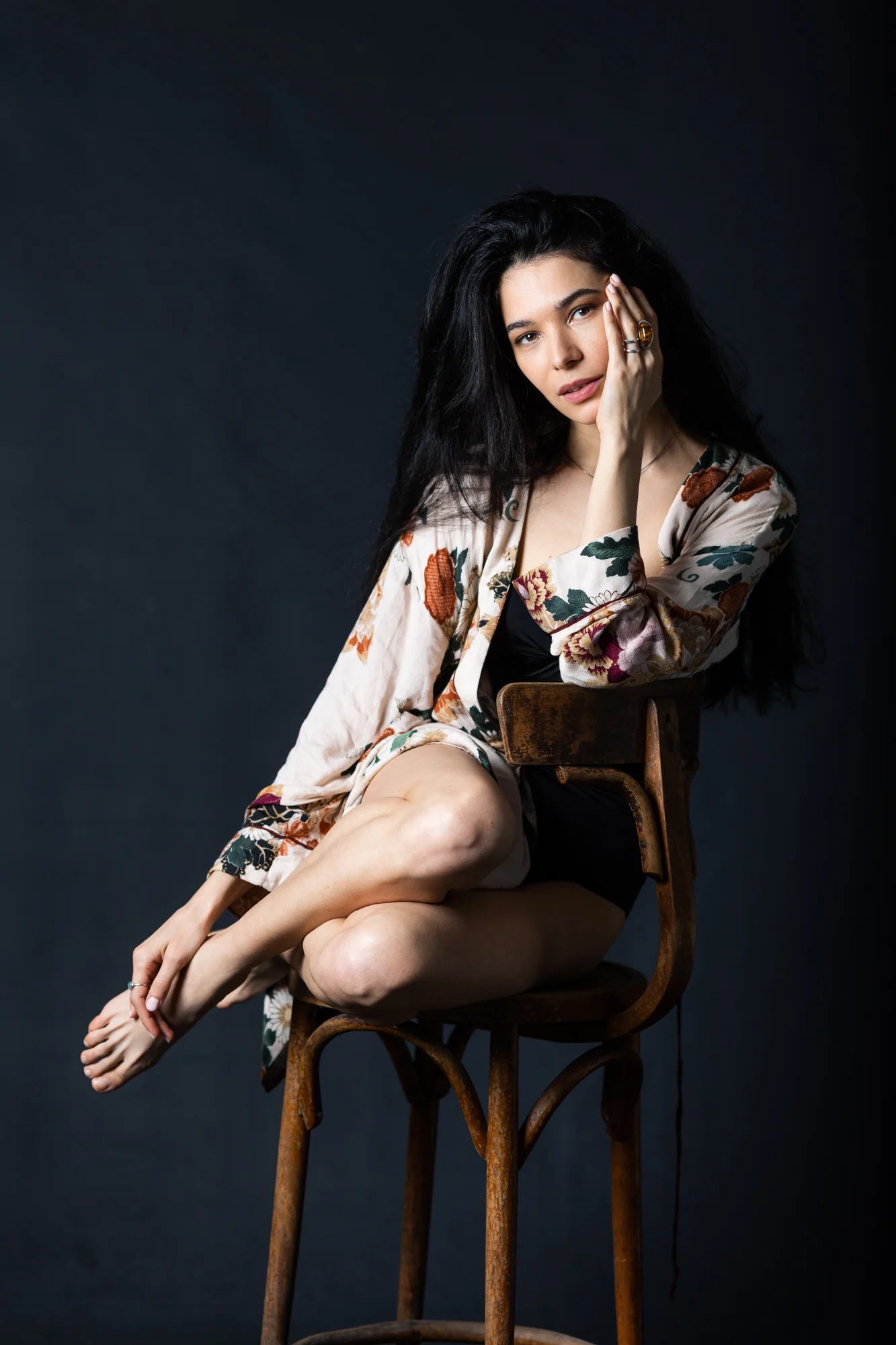 Portrait en studio